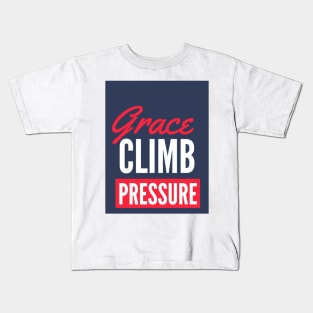 Rock Climbing Kids T-Shirt